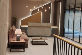 Office Set for Film Shoot